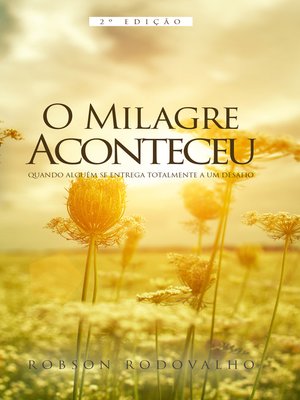 cover image of O milagre aconteceu
